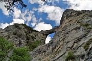 51 Arco di Pegherolo (1680 m), l'arco nella roccia 